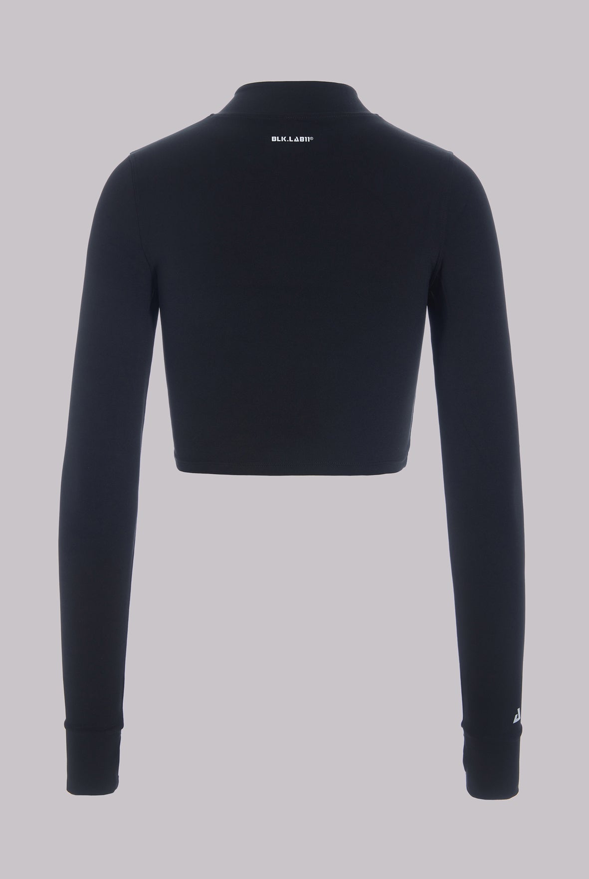 11ATTENTION FULL ZIP CROPPED BLOUSE